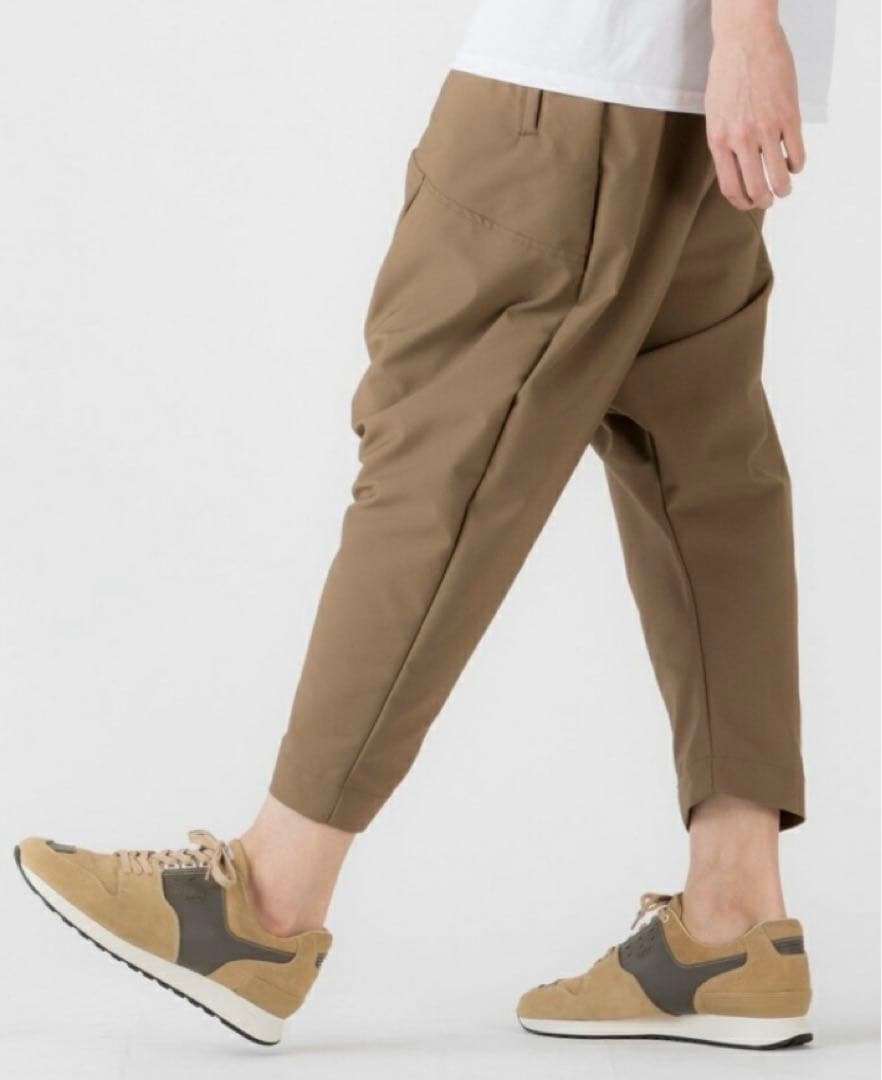 rehacer レアセル サルエルパンツ ベージュ