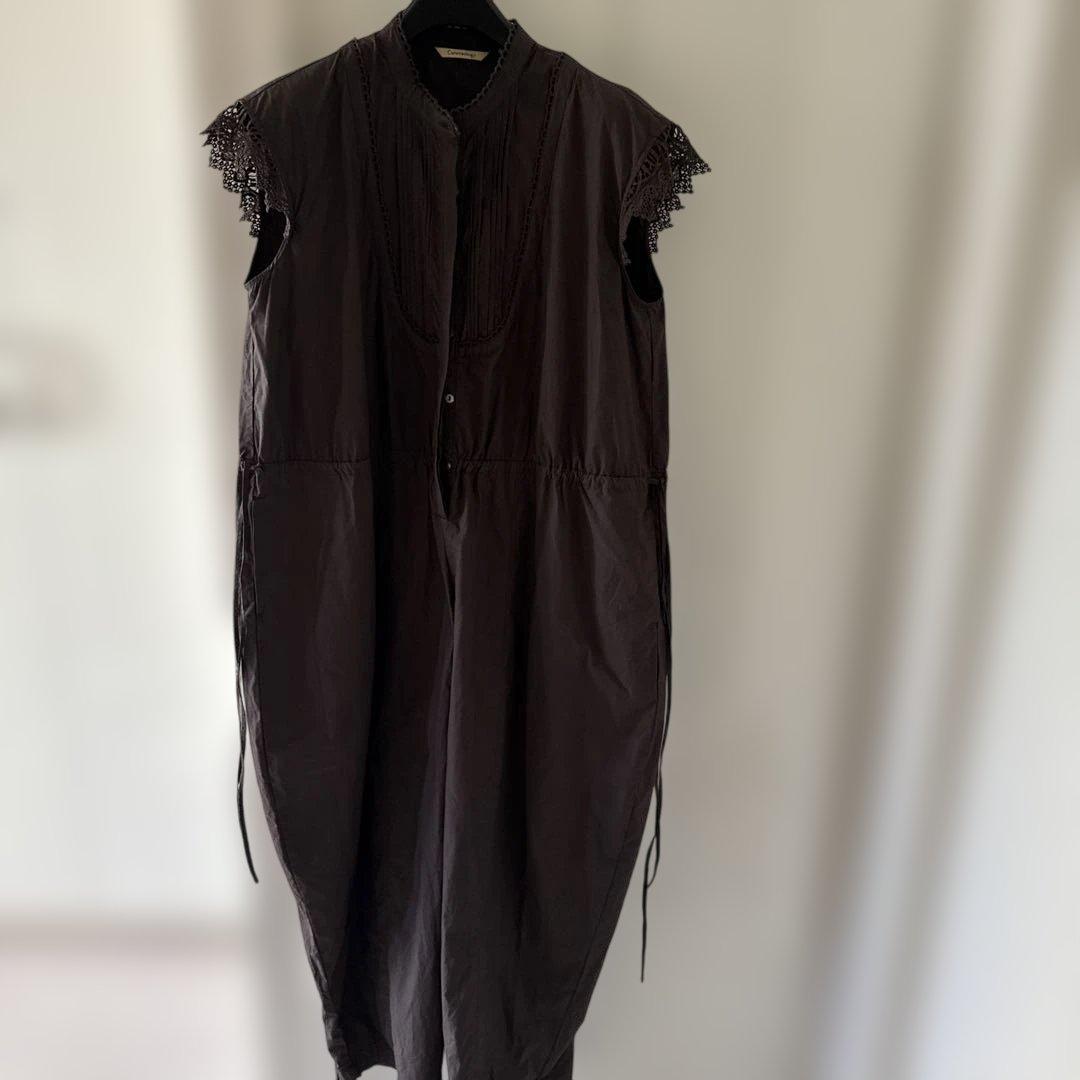 カレンソロジー　完売　ダークブラウン フリル付き　オールインワン