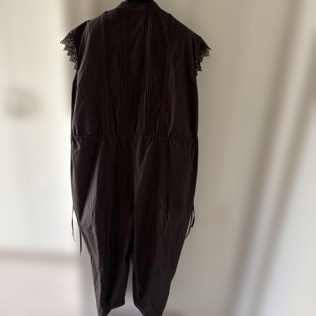 カレンソロジー　完売　ダークブラウン フリル付き　オールインワン