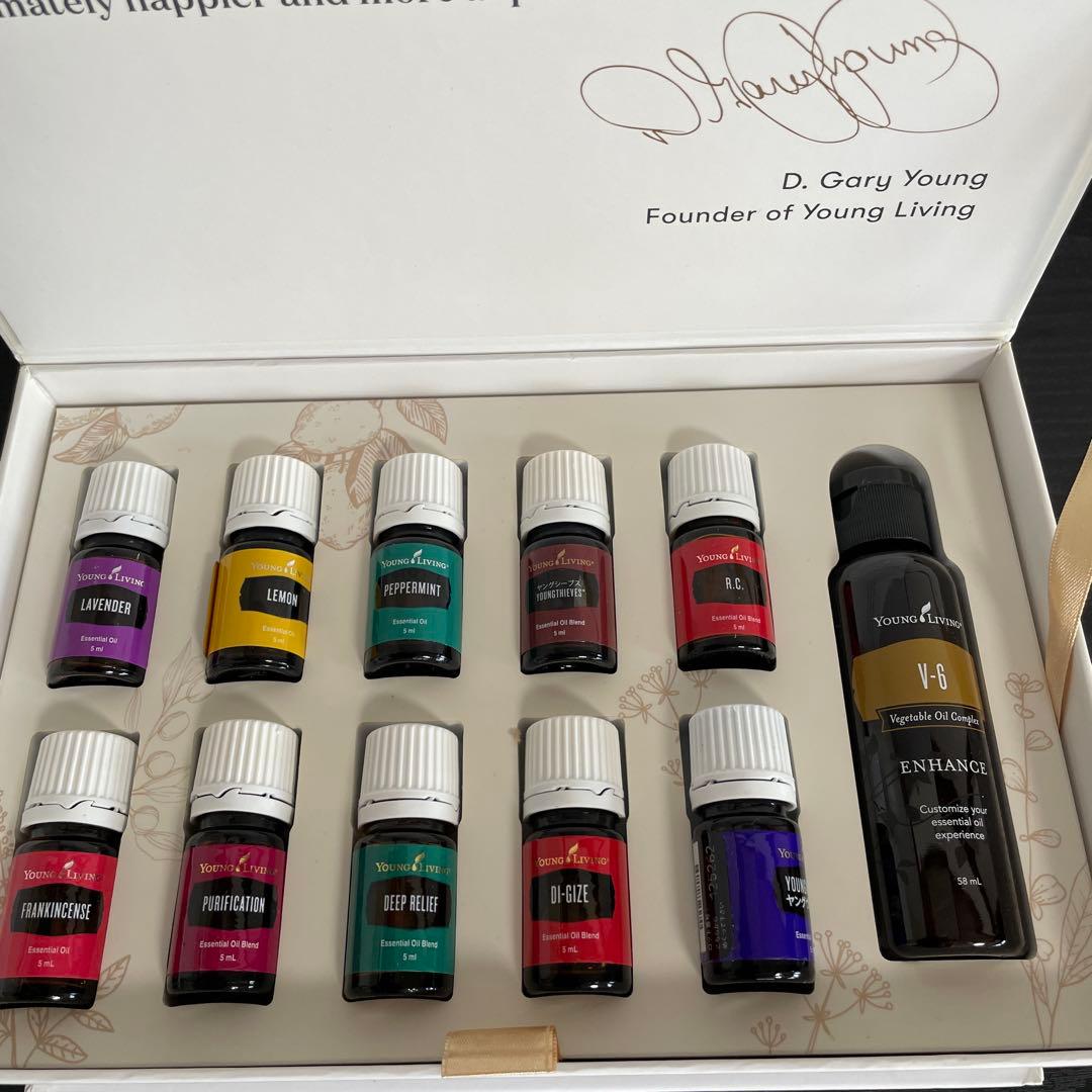 新品　アロマオイル　ヤングリヴィング　プレミアムキット