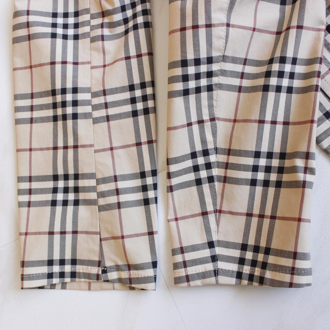 BURBERRY LONDON ノバチェックショートトレンチ M ベージュ