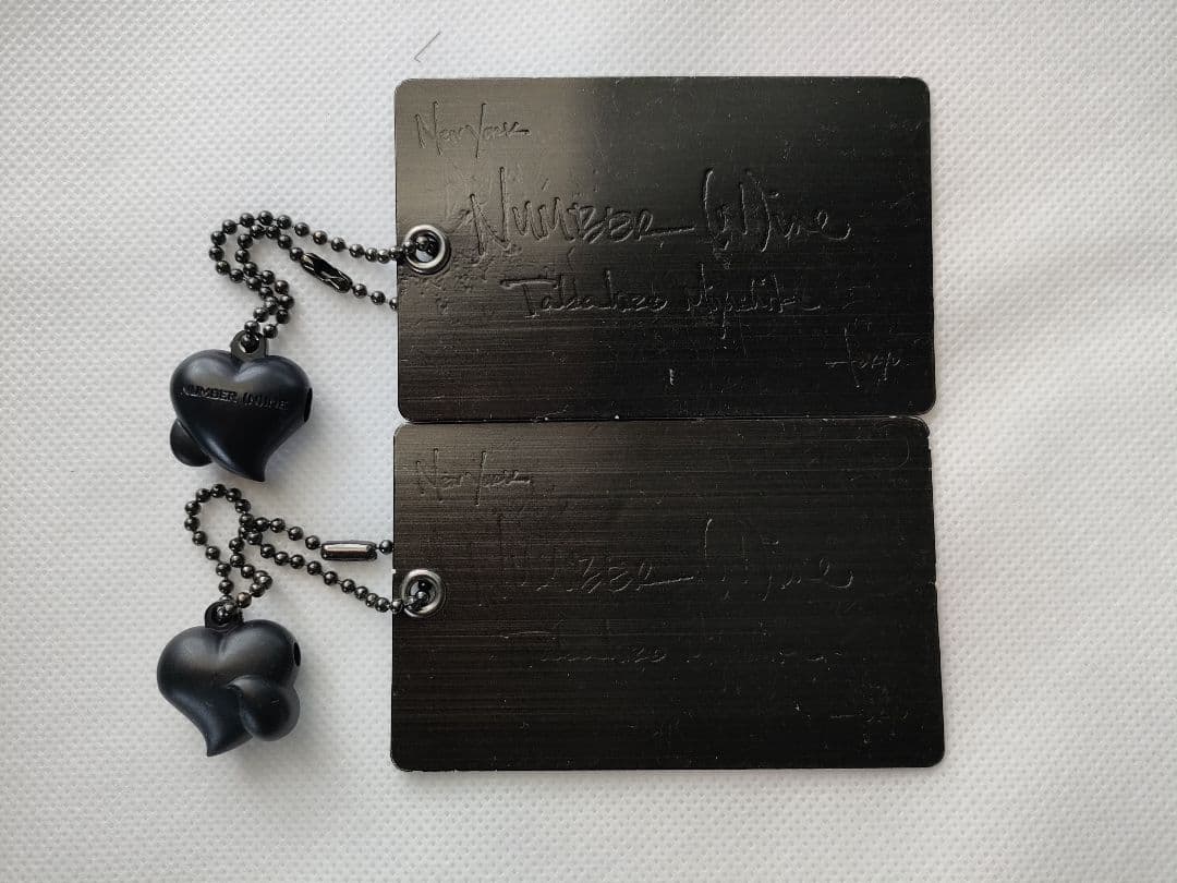 NUMBER (N)INE ハート ウォレットチェーン&ネックレス JHMコラボ