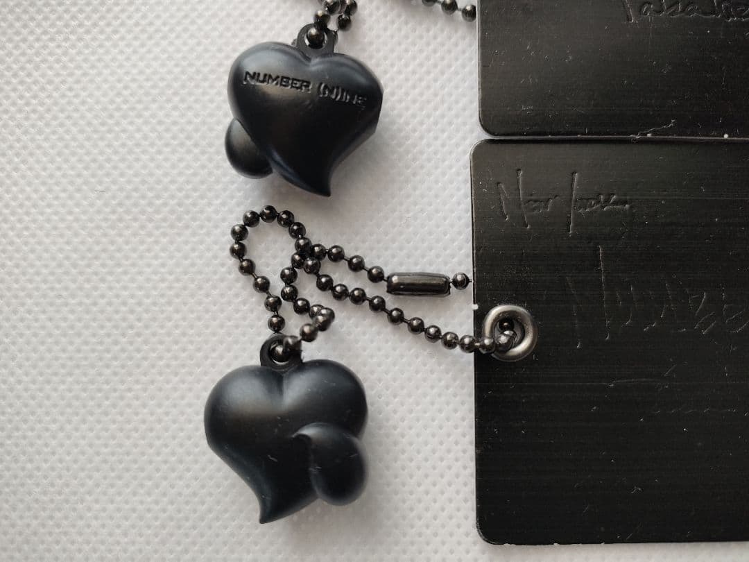 NUMBER (N)INE ハート ウォレットチェーン&ネックレス JHMコラボ