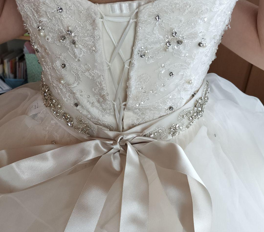 再値下げ！　編み上げウエディングドレス　ワタベ　アロヒナモエ　AH-0022