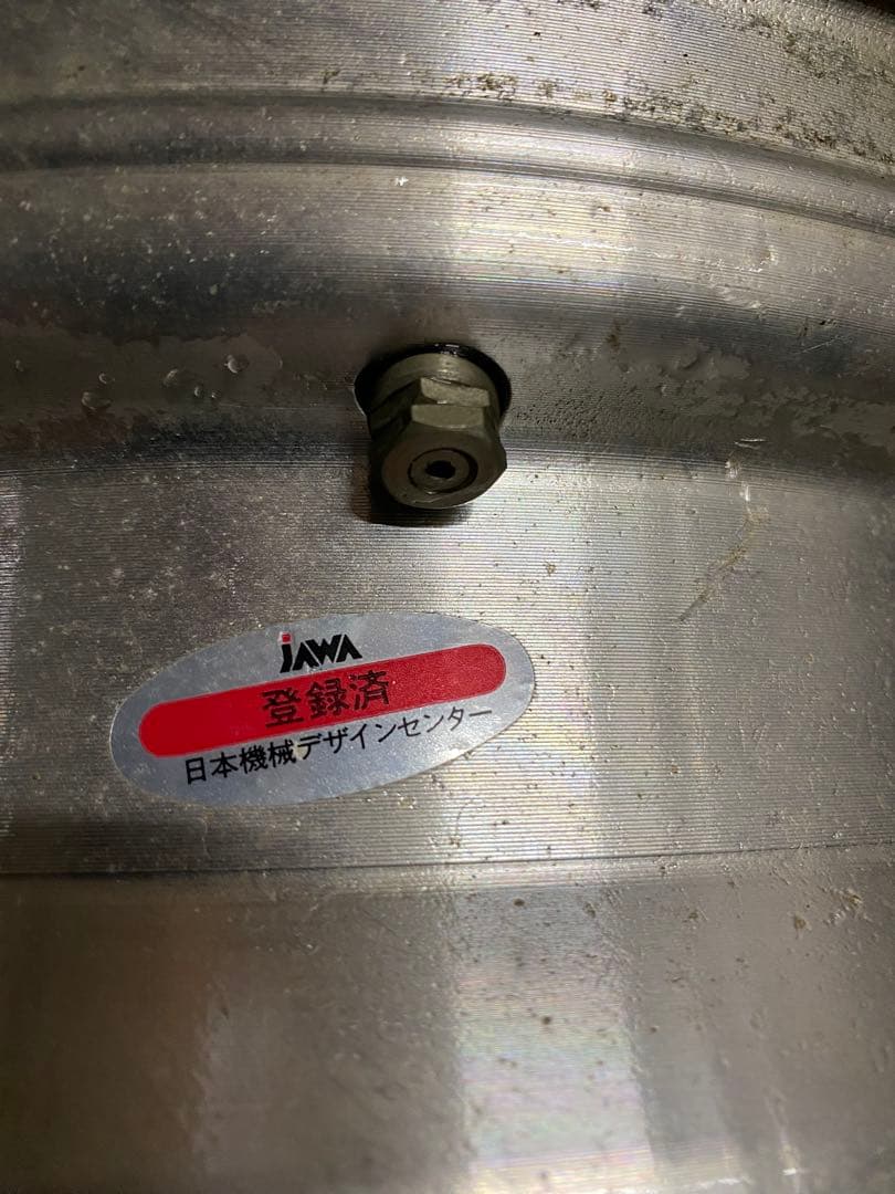 え*の様 ホンダ　無限　14インチ ブラック/シルバー 5スポークホイール　1本