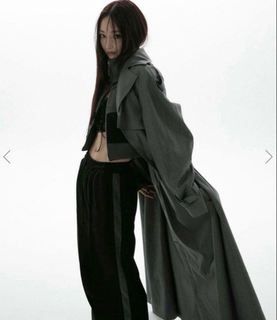 ジャケット・アウター melt the lady wide trench coat