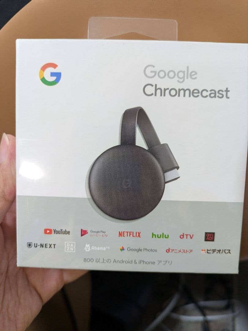 新品未開封　Google Chromecast 正規品　GA00439-JP
