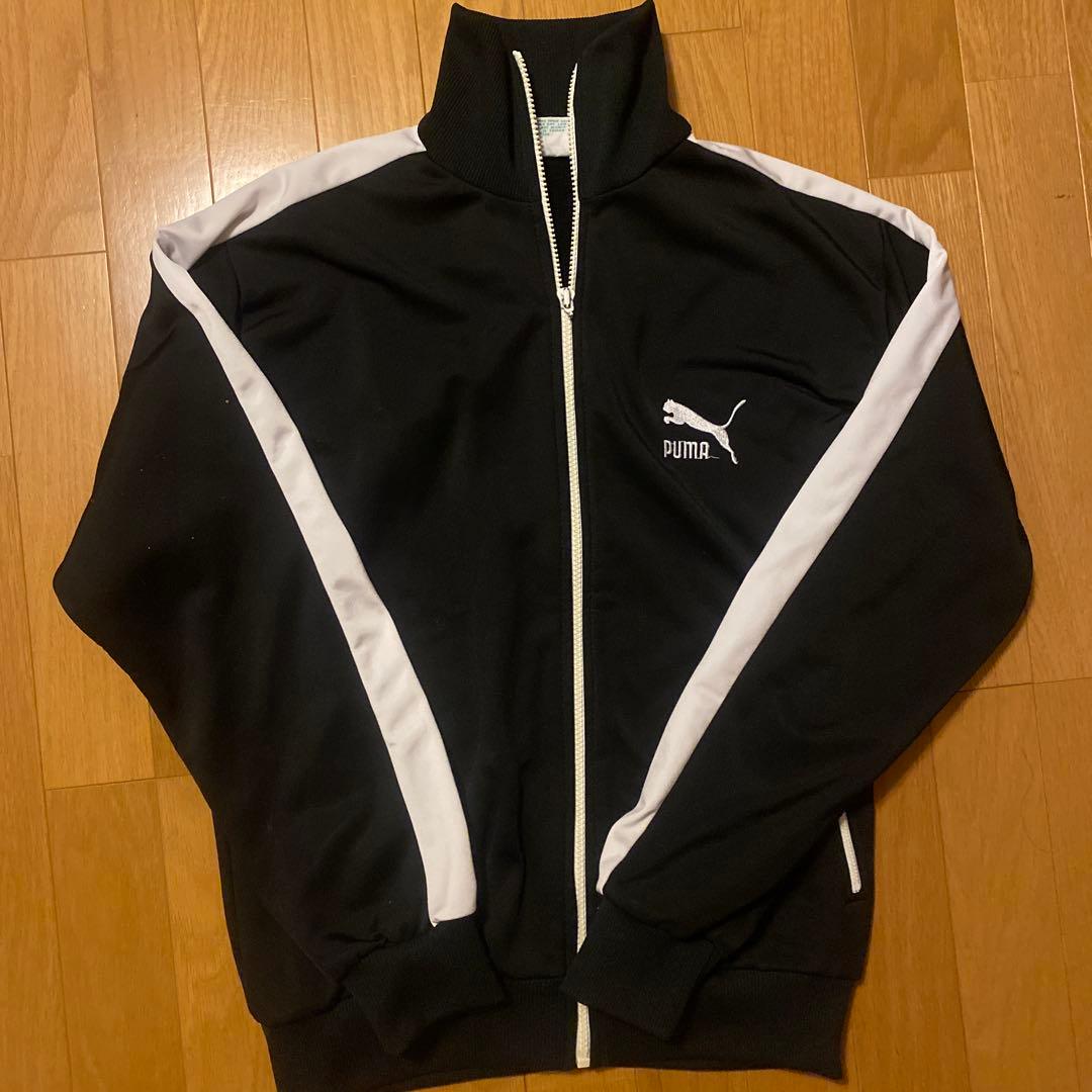 PUMA ブラック ジャージ 上下セットアップ　黒　トラックジャケットパンツt7