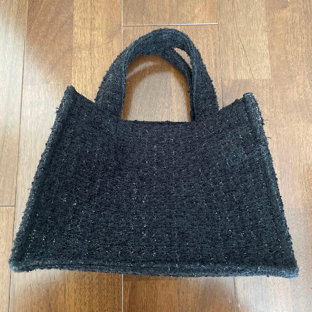 Darich DRビジューミニトートバッグ　ブラック