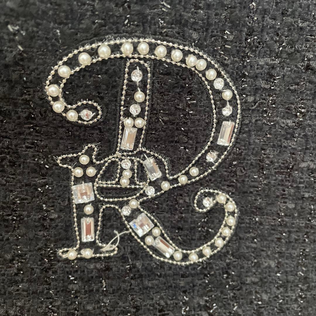 Darich DRビジューミニトートバッグ　ブラック