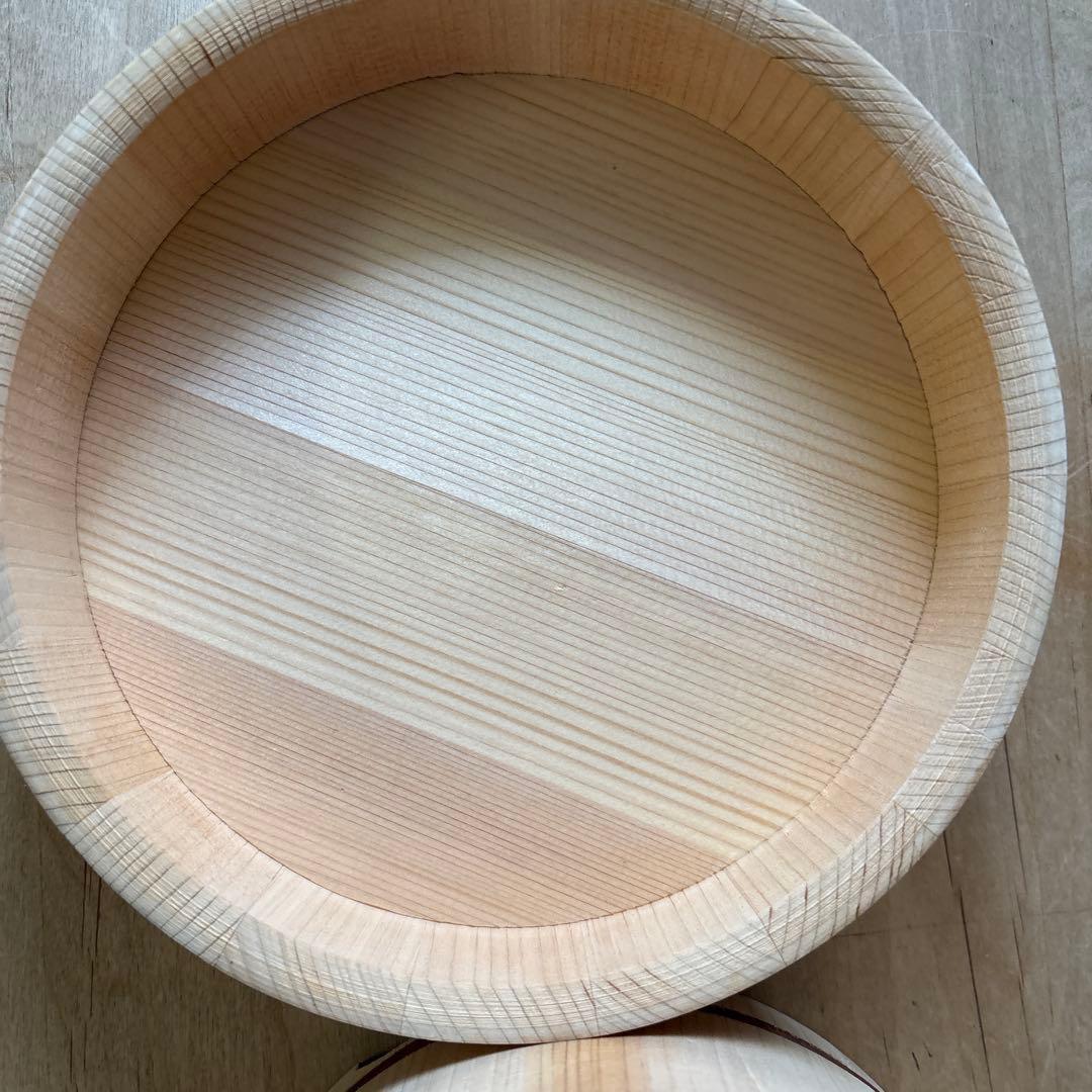 数回使用　東屋　おひつ　二合　あづまや