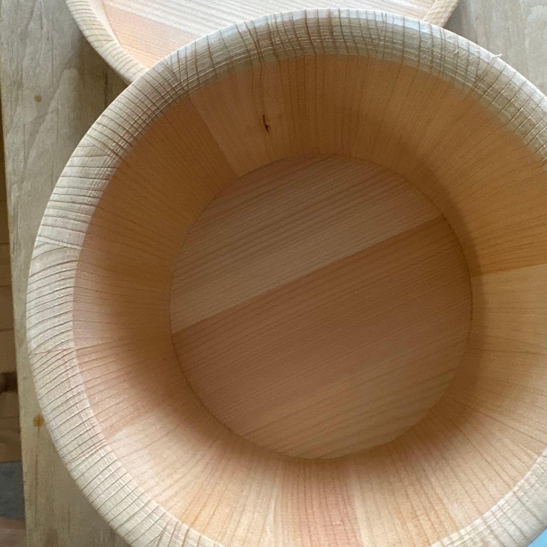 数回使用　東屋　おひつ　二合　あづまや