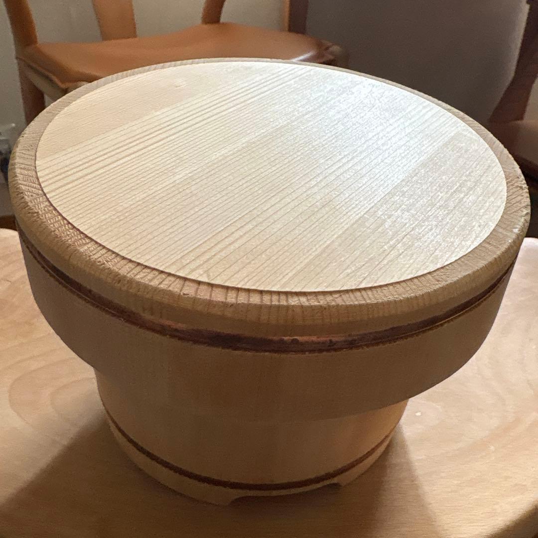 数回使用　東屋　おひつ　二合　あづまや