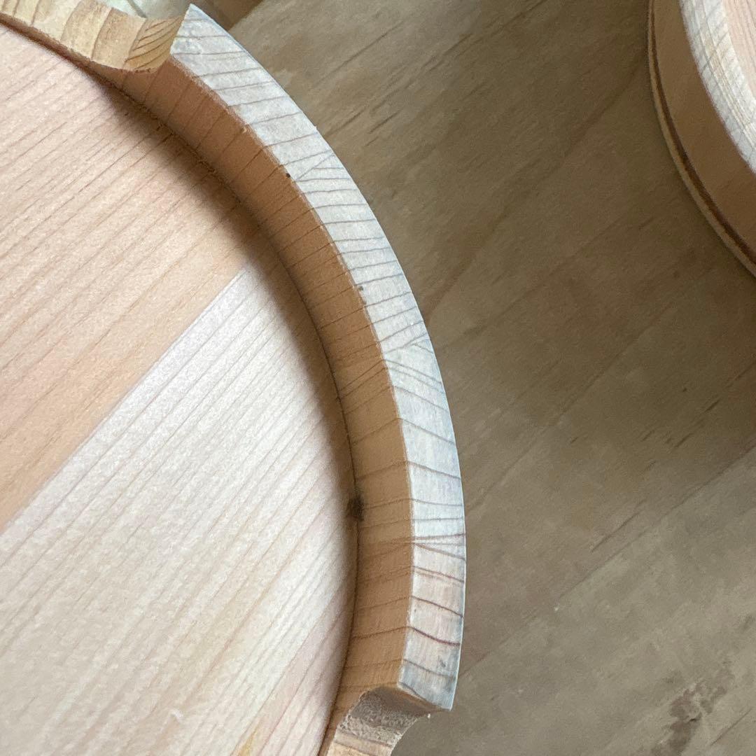 数回使用　東屋　おひつ　二合　あづまや