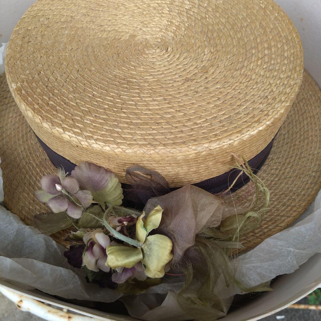 ‼️SALE‼️18000→13000 アンティークハット 、 収納ボックス付き