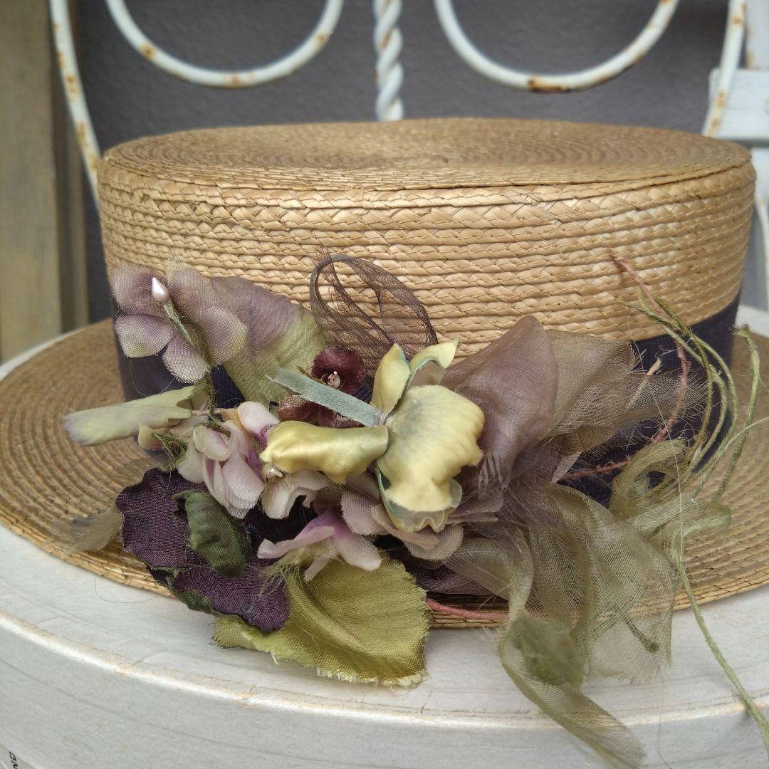 ‼️SALE‼️18000→13000 アンティークハット 、 収納ボックス付き