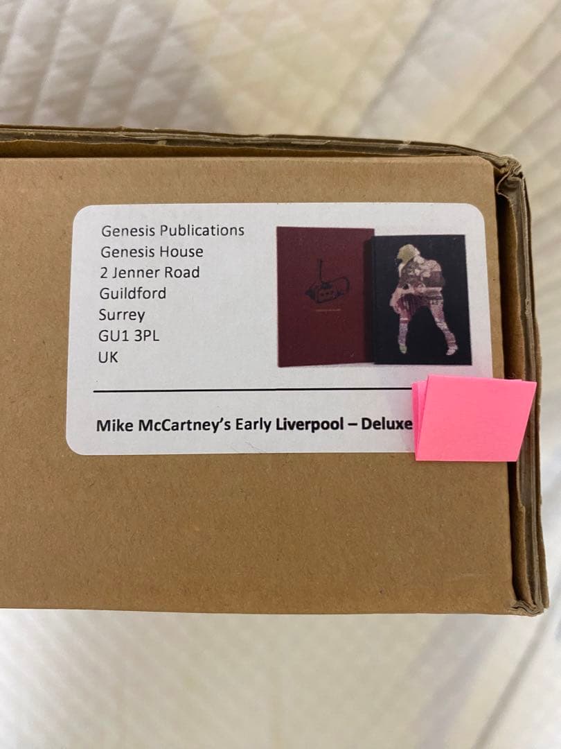 【送料込】マイクマッカートニー直筆サイン入り豪華写真集『アーリー・リヴァプール』