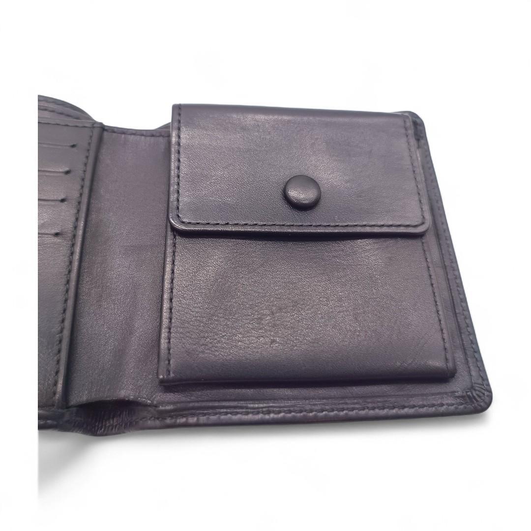 LOUIS VUITTON ルイヴィトン マルコ 二つ折り財布 黒 レザー 美品