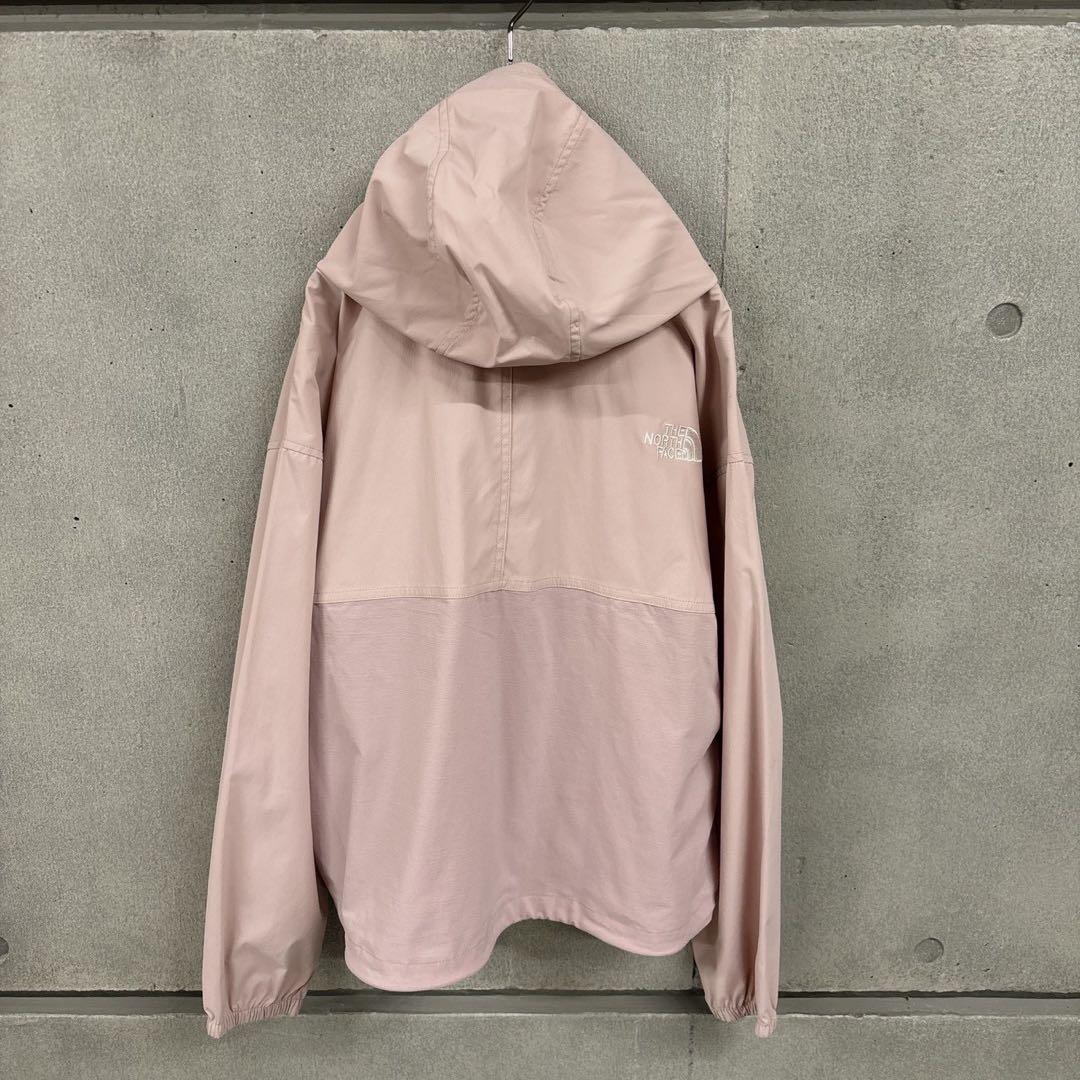 新品　ノースフェイス　ナイロンパーカー　ピンク　レディース2XL
