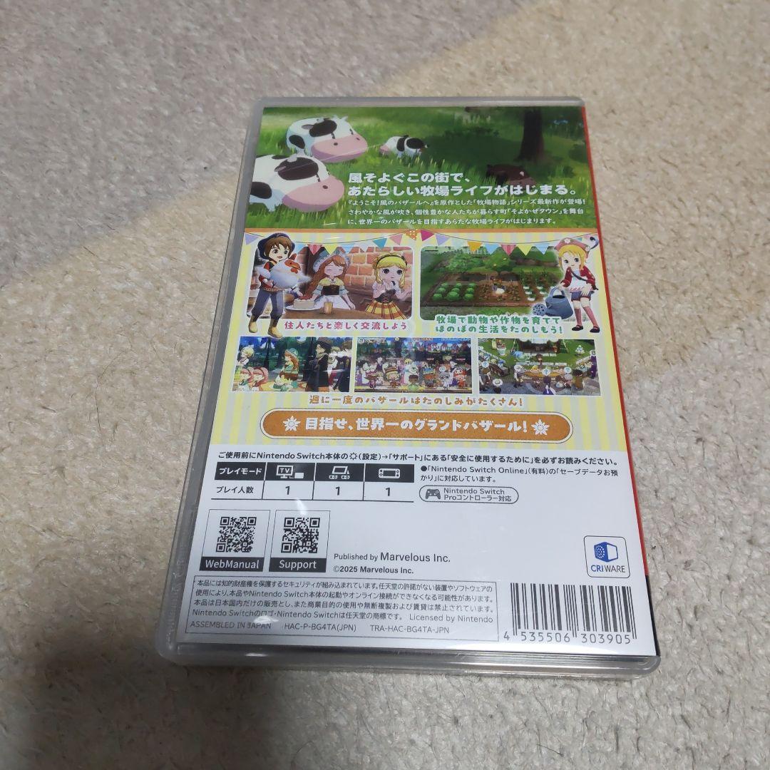 牧場物語 風のグランドバザール