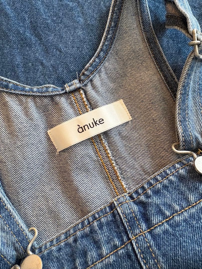 本日限定値下げ中　アンヌーク　デニムオーバーオール36