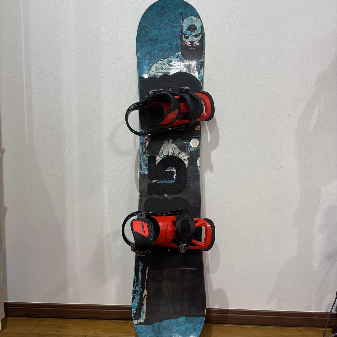 バートン　スノーボード　板　バットマン　130㎝