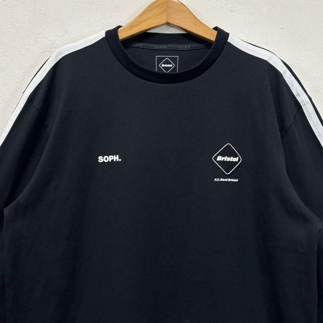 ソフ レアル ブリストル ロング tシャツ トップス カットソー ロゴ ブラック