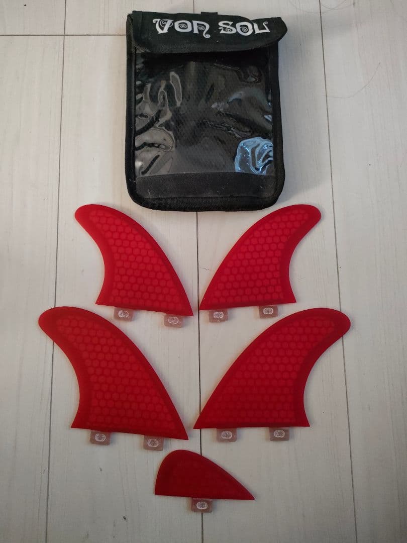 ボンソル vonsol fin 5フィン FCS MIKEHYNSON ヒンソン