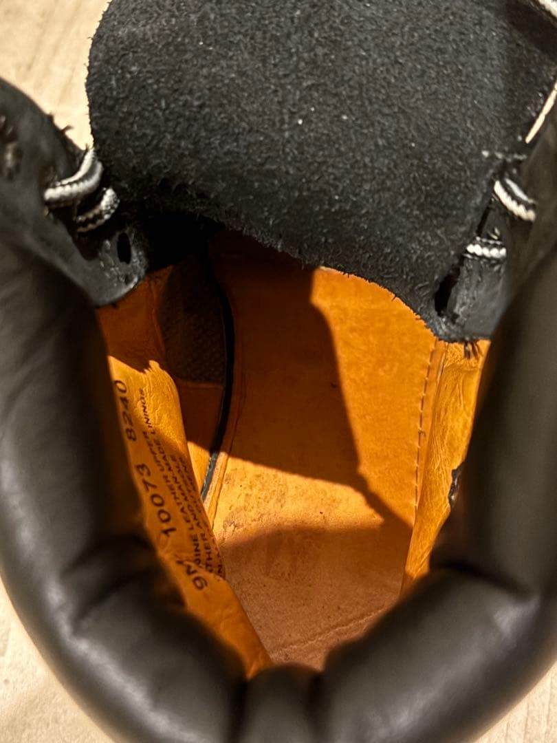 ブラックティンバーランドハイカット27cm