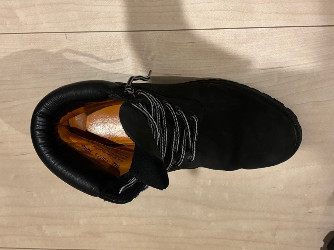 ブラックティンバーランドハイカット27cm