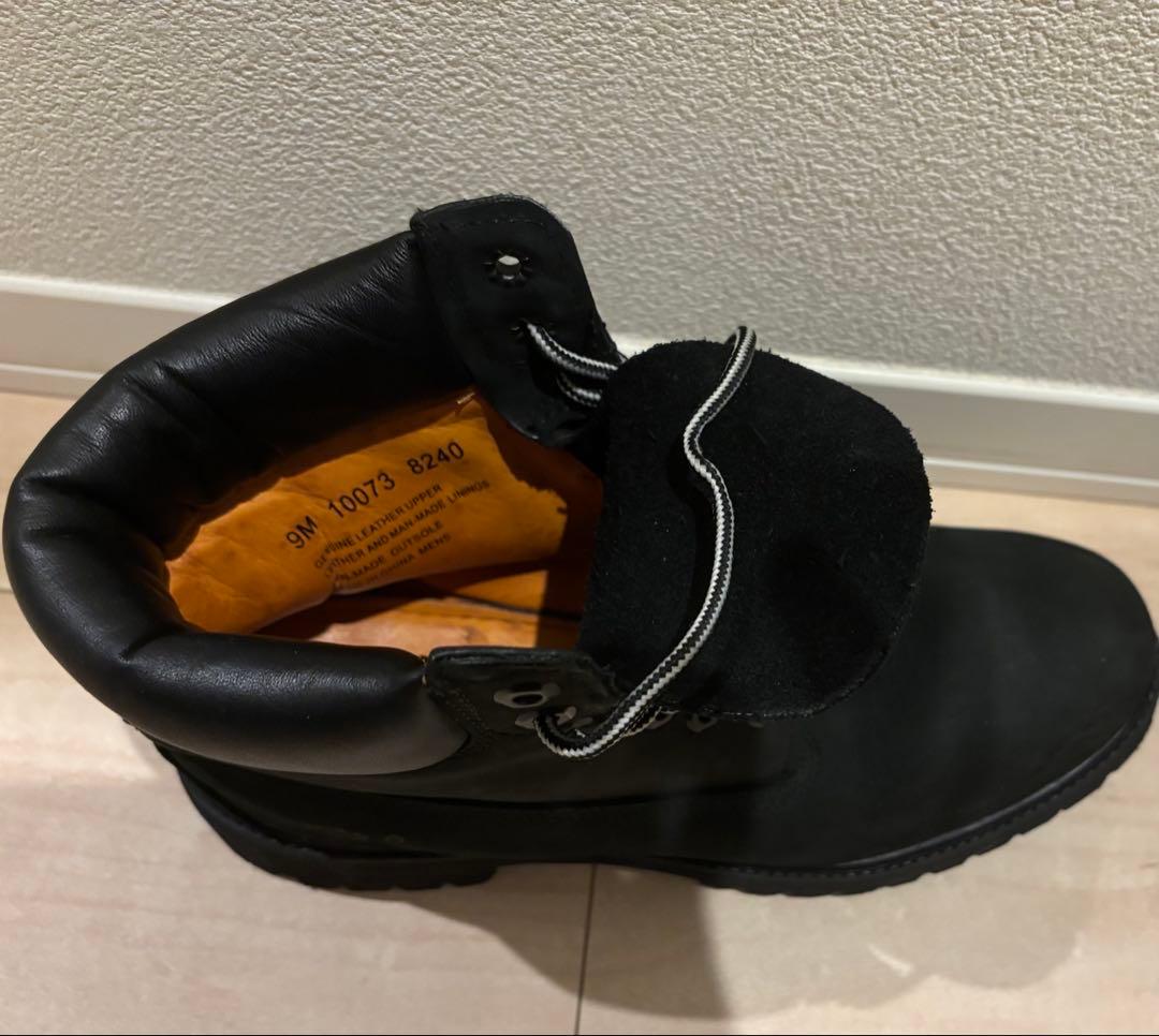 ブラックティンバーランドハイカット27cm