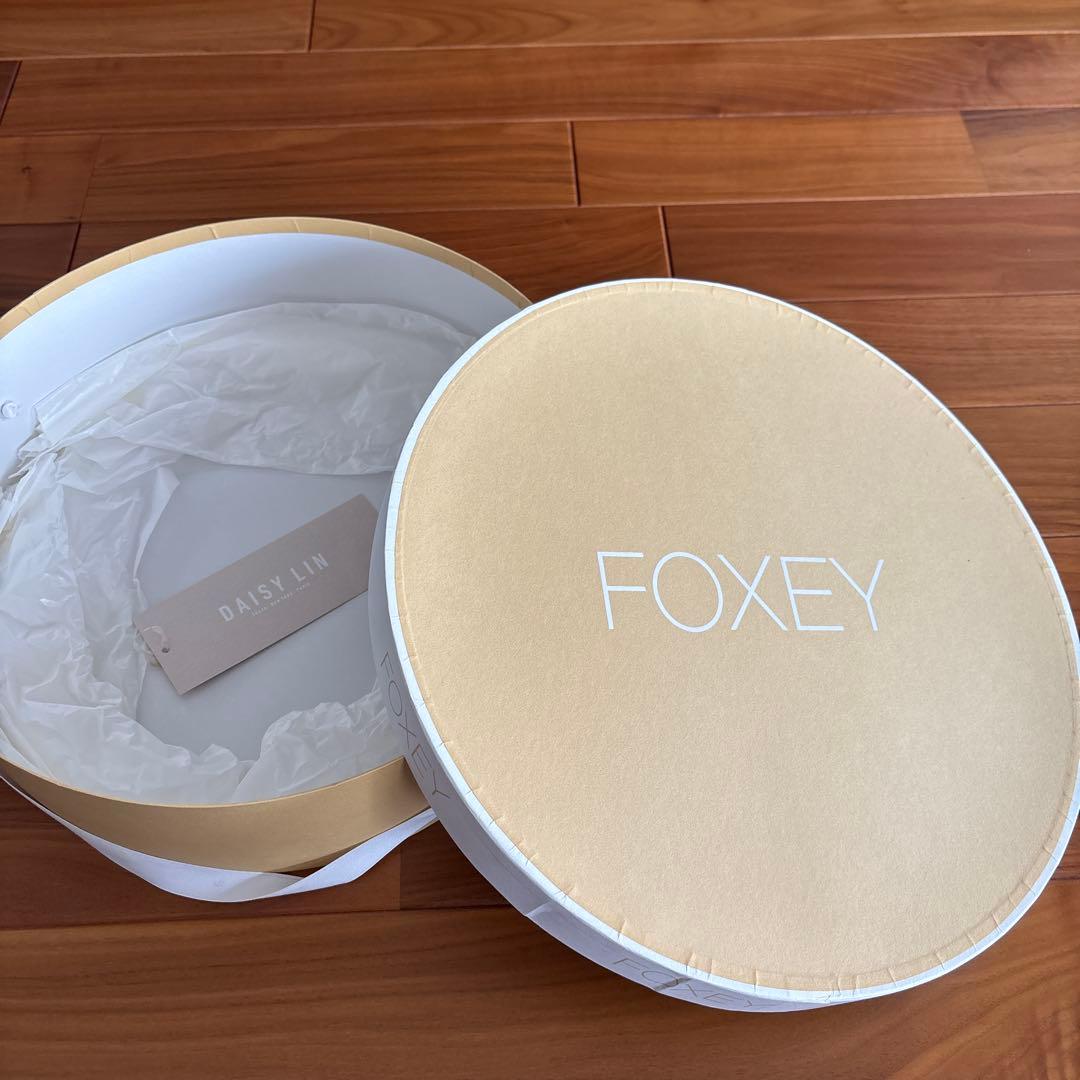 FOXEY ブラウン バケットハット