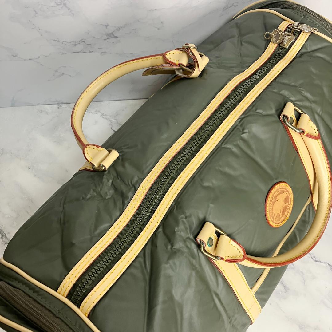 B838【2way】HUNTING WORLD★バチュークロス ボストンバッグ