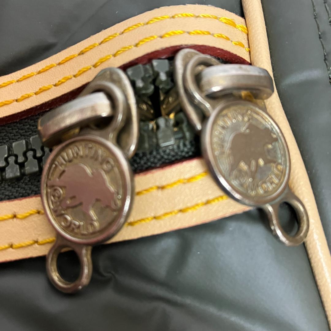 B838【2way】HUNTING WORLD★バチュークロス ボストンバッグ