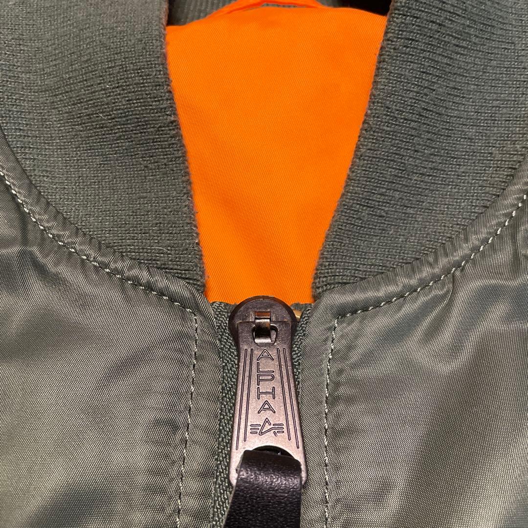 ALPHA MA-1 アルファ ボンバージャケット　ミリタリー
