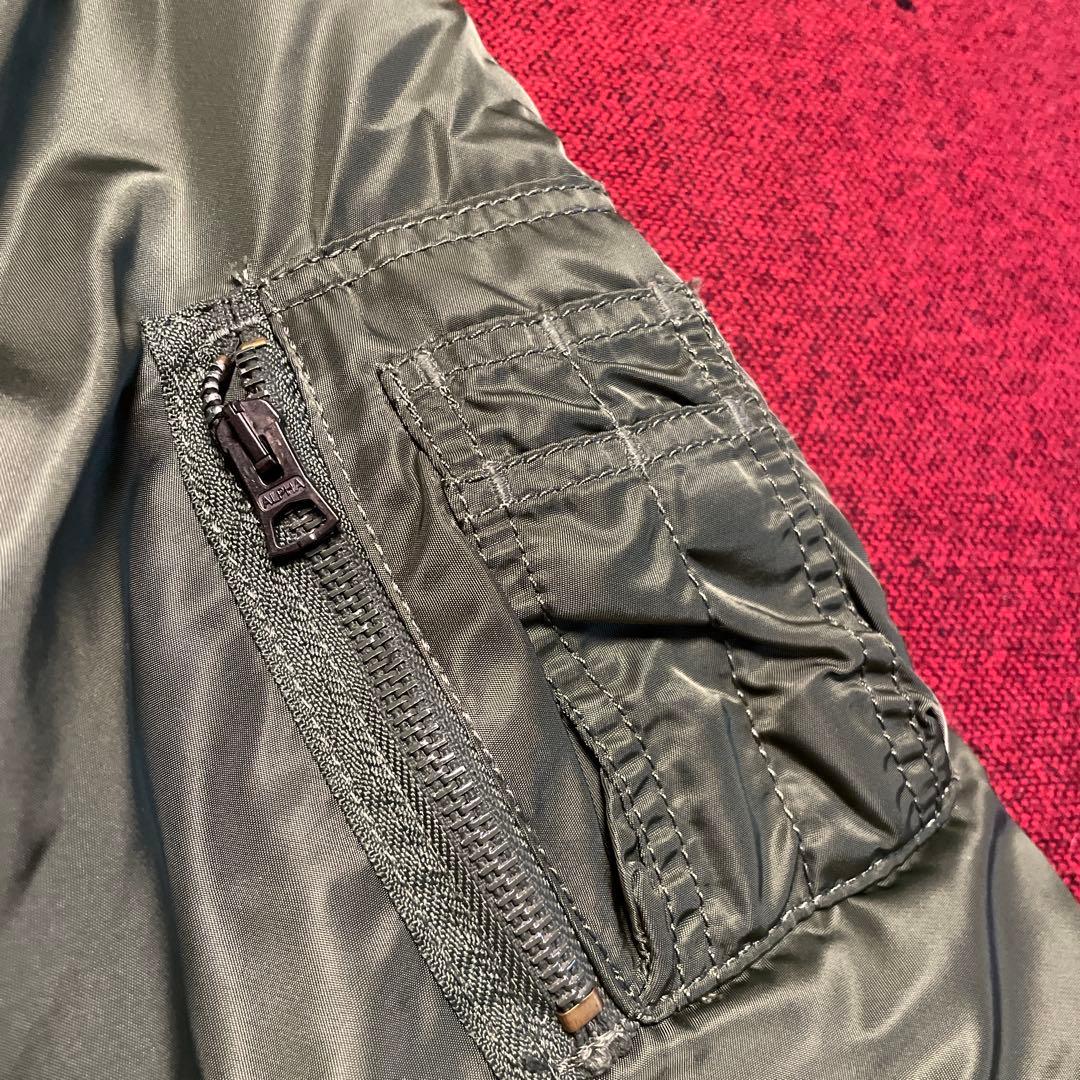 ALPHA MA-1 アルファ ボンバージャケット　ミリタリー