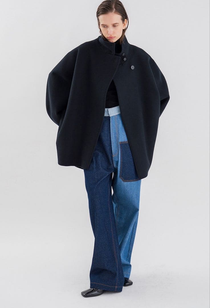 スタニングルアー　ｒオーバーミドルコート　ブラック2