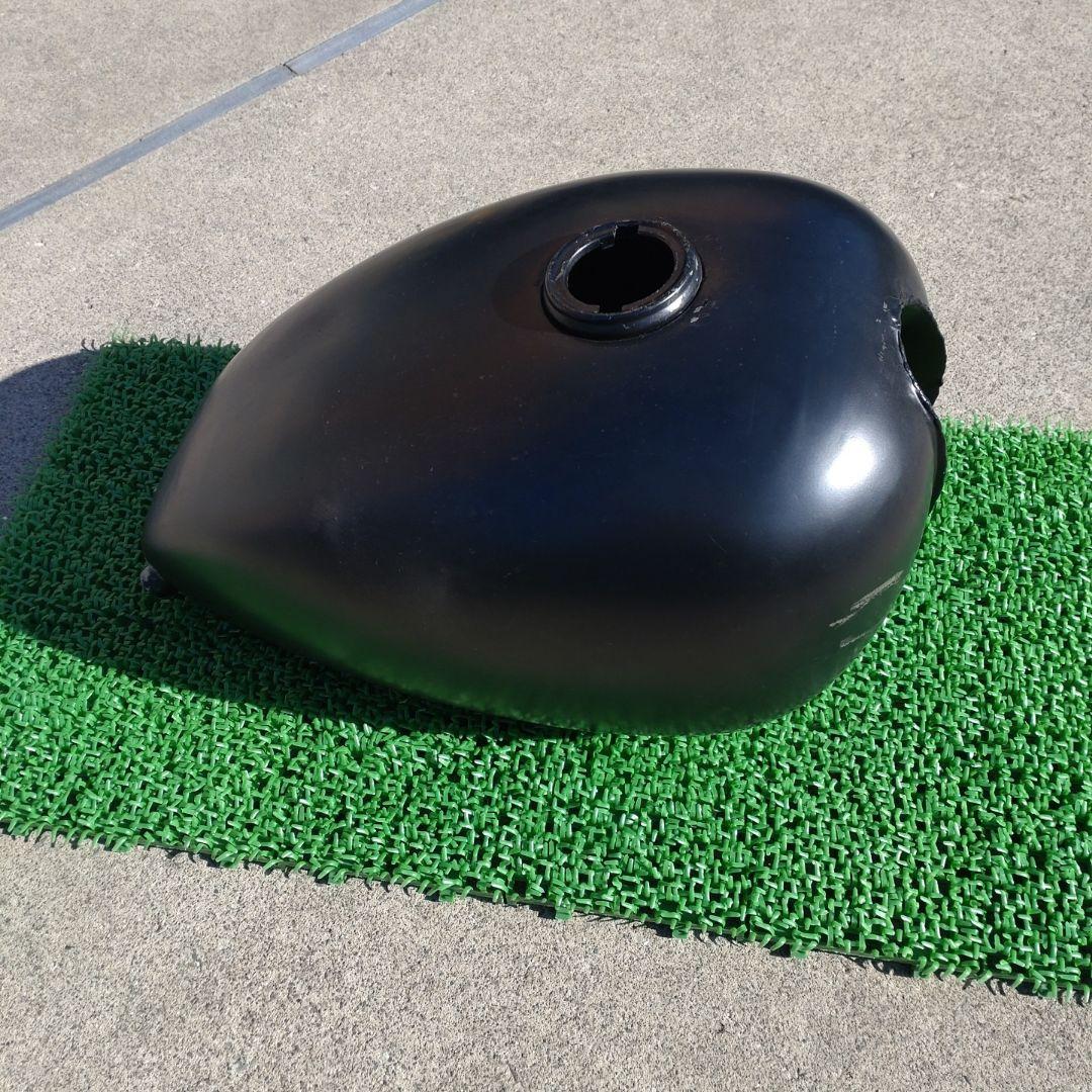 バイク用 ブラック燃料タンク