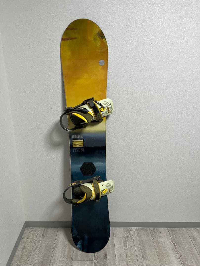 BURTON INDIE58（158㎝、ケース付き）