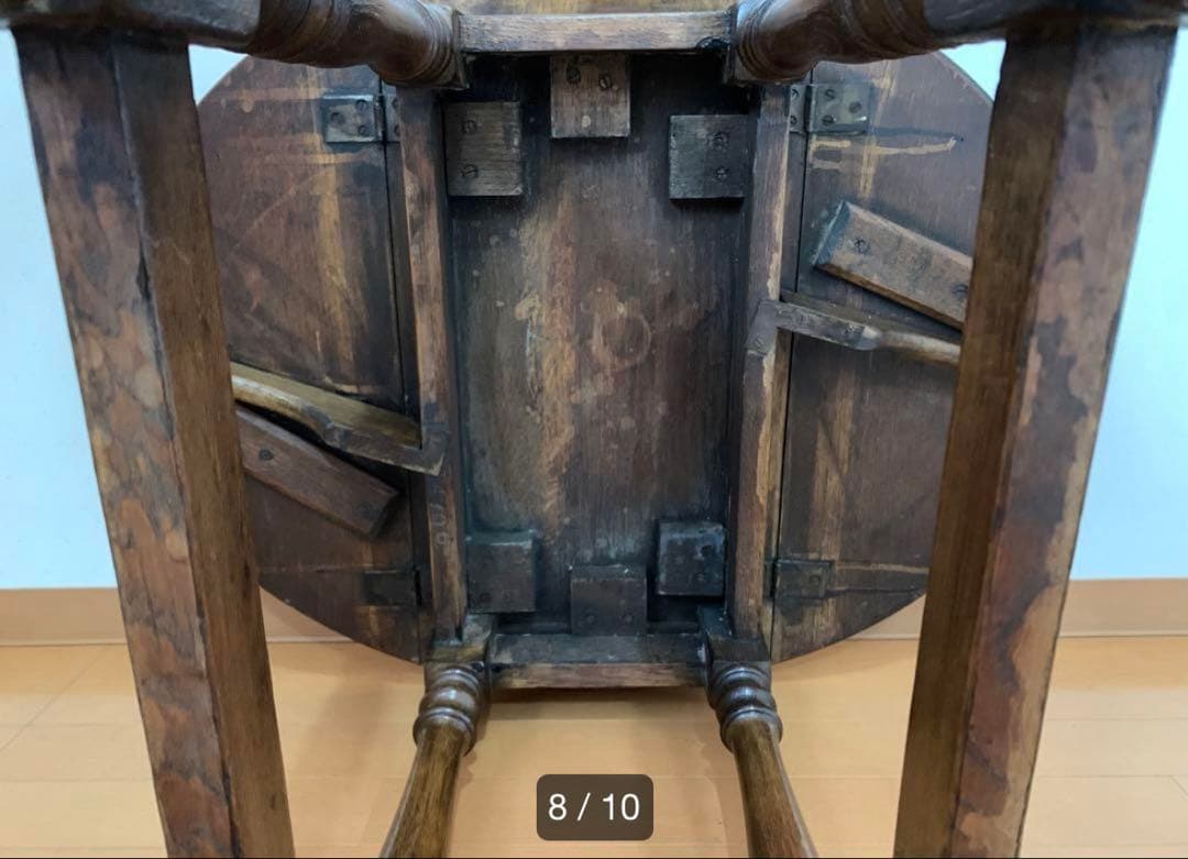 値引き相談❣️イギリスアンティーク　ウォールナット天板　バタフライ テーブル