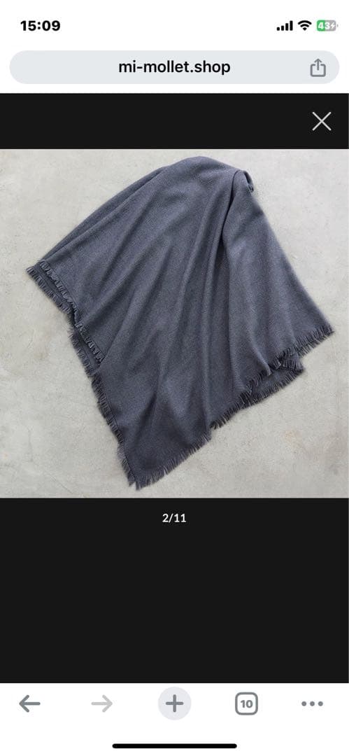 ⭐︎新品未使用タグ付き⭐︎ミモレ別注ASAUCE MELER アソースメレ　ストール