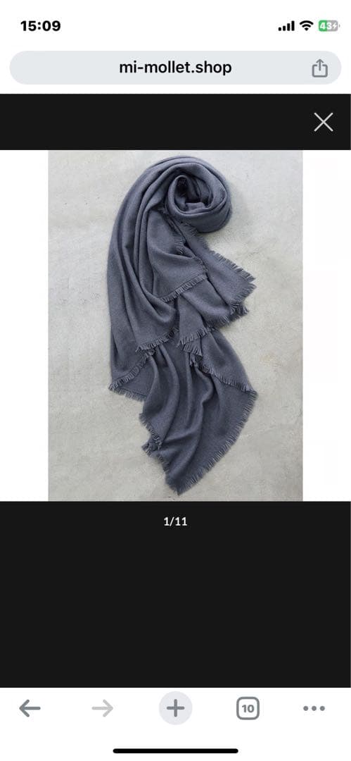 ⭐︎新品未使用タグ付き⭐︎ミモレ別注ASAUCE MELER アソースメレ　ストール