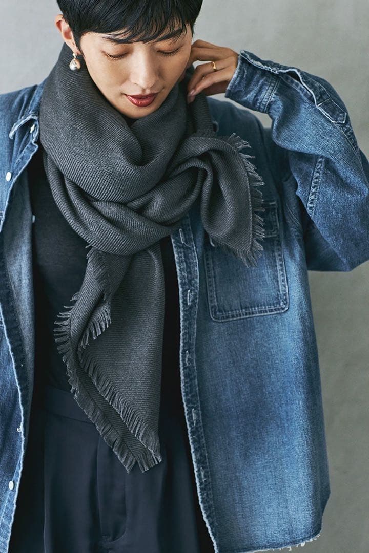 ⭐︎新品未使用タグ付き⭐︎ミモレ別注ASAUCE MELER アソースメレ　ストール