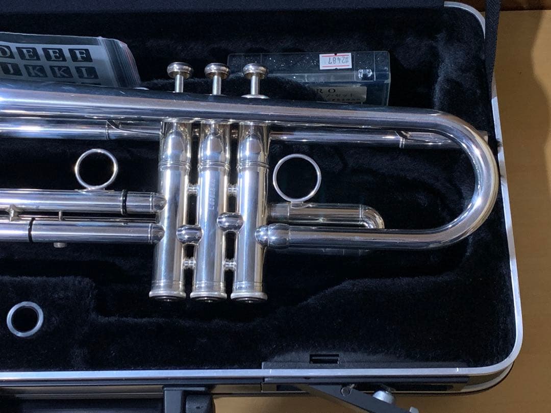 Carol Brass ZORRO トランペット シルバー Lボア