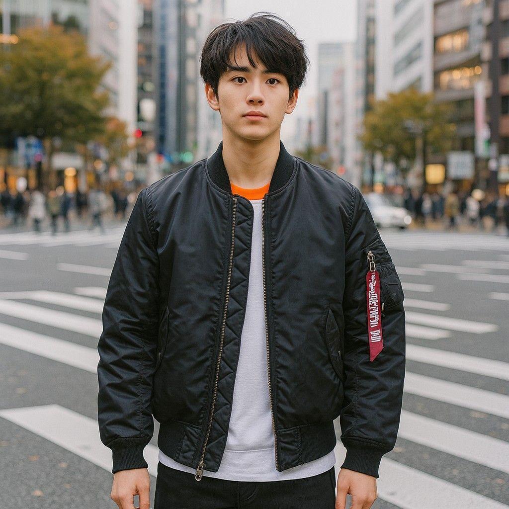 【極美品】 ALPHA MA-1 フライトジャケット L 短丈 Y2K 00s