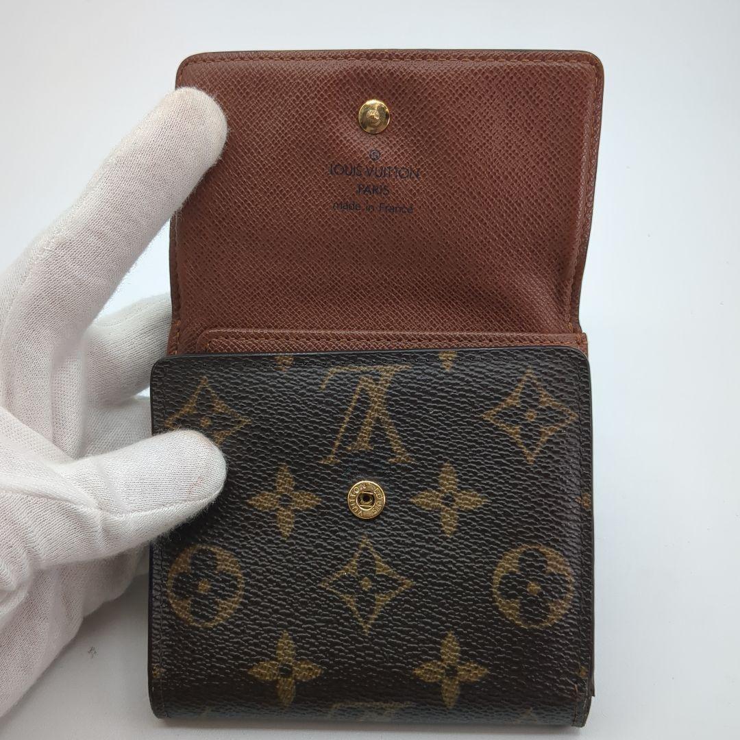 Louis Vuitton モノグラム コンパクト 三つ折り財布 M61652