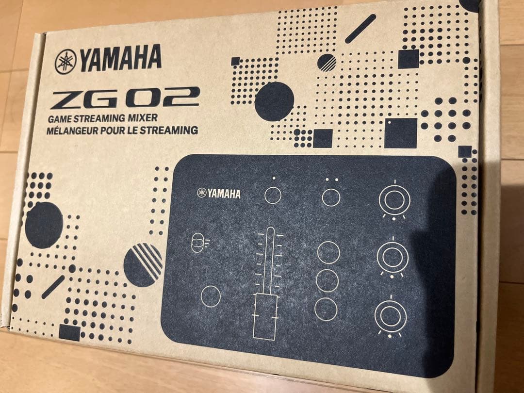 【新品未使用】YAMAHA ZG02 ゲームストリーミングミキサー