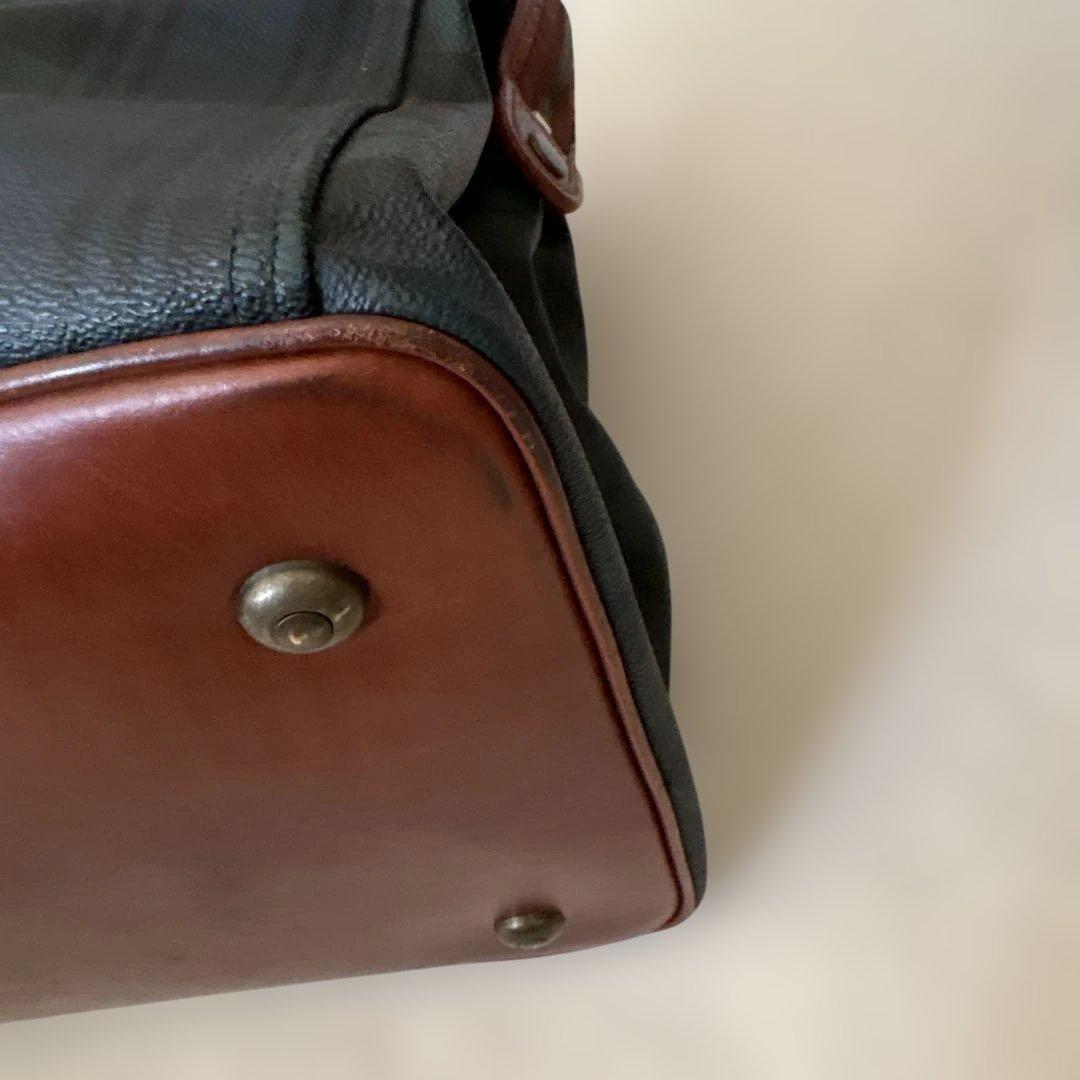 レア✨ポロラルフローレン　ボストンバッグ　ドクターズバッグ　チェック柄　グリーン