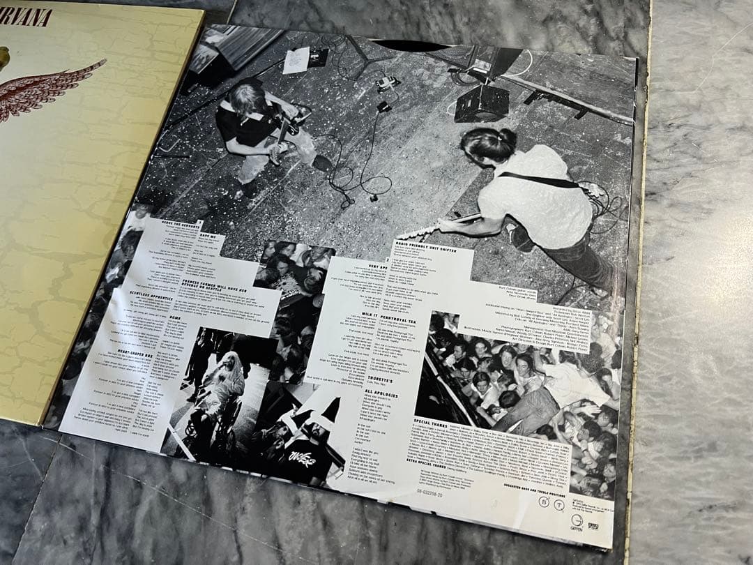 NIRVANA ニルヴァーナ IN UTERO アルバム アナログ盤 レコード