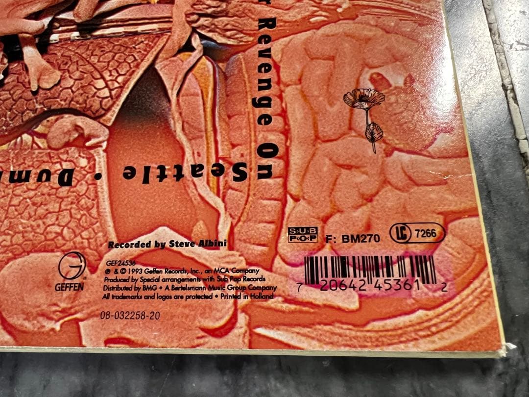 NIRVANA ニルヴァーナ IN UTERO アルバム アナログ盤 レコード